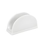 PORTA-GUARDANAPOS--MEIA-LUA--PORCELANA-11-5X4CM-H7CM-492