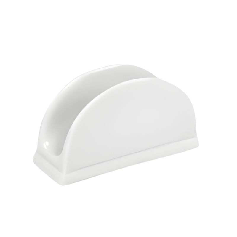 PORTA-GUARDANAPOS--MEIA-LUA--PORCELANA-11-5X4CM-H7CM-492