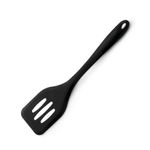 ESPATULA-VAZADA-SILICONE-30CM-PRETA-SN1738P