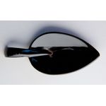 MINI-COLHER-MELAMINA-FOLHA-10X4CM-H1CM-LEAF-PRETA-83888