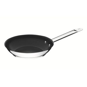 FRIGIDEIRA INOX FUNDO TRIPLO ANTIADERENTE Ø20CM H4,5CM 62635/207