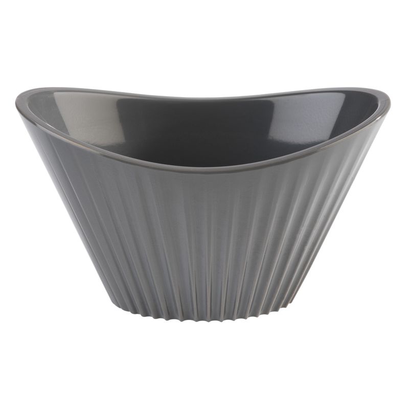 MINI-BOWL-OVAL-CANELADO-MELAMINA-9-5X5-5CM-H5-5CM-70ML-GRAFITE-84783
