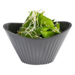 MINI-BOWL-OVAL-CANELADO-MELAMINA-9-5X5-5CM-H5-5CM-70ML-GRAFITE-84783