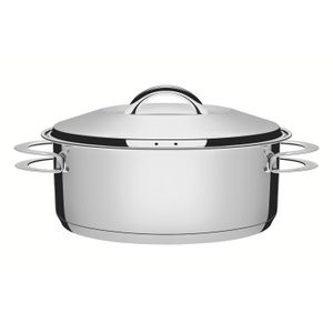 CAÇAROLA INOX FUNDO TRIPLO TAMPA Ø28CM H11CM 7,13L SOLAR 62503/280