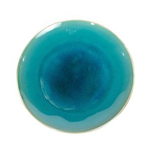 PRATO MESA STONEWARE Ø27CM H2,8CM RIVIERA AZUL NAP27501616F