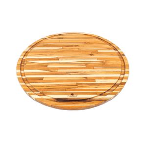 TÁBUA MADEIRA CANALETA Ø34CM H2CM SCH333
