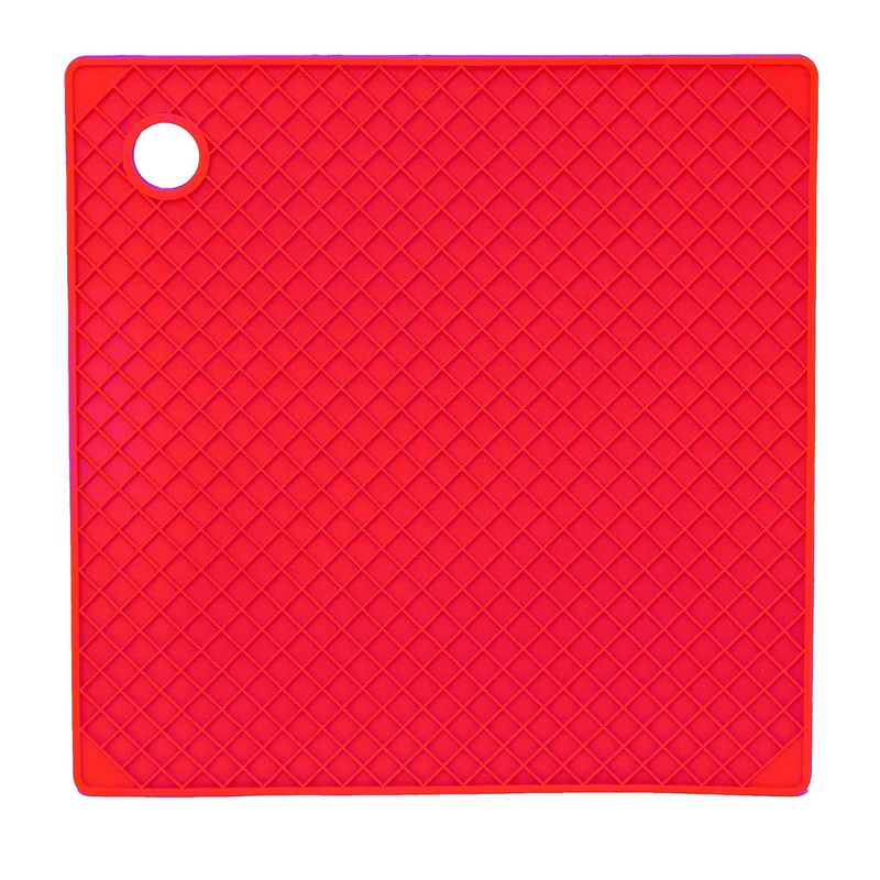 DESCANSO-PANELA-SILICONE-18X18CM-VERMELHO-SN13282