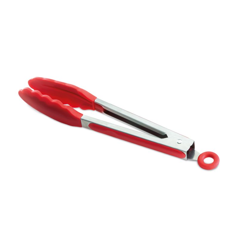 PEGADOR-MULTIUSO-INOX-SILICONE-26X3-5CM-H4CM-VERMELHO-SN11233