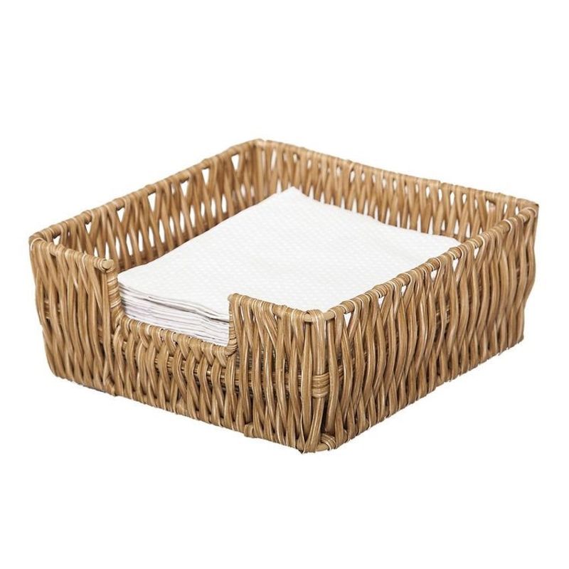 PORTA-GUARDANAPO-RATTAN-PLASTICO-15X15CM-H6CM-YK14643