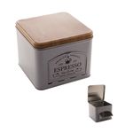 LATA-PORTA-CAPSULAS-CAFE-ESPRESSO-BRANCA-QUALITY-15X15CM-H12CM-1530L