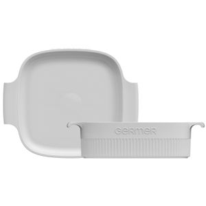 TRAVESSA PORCELANA REFRATÁRIA 21X21CM H6,5CM 2L ASSAR & SERVIR 8822821