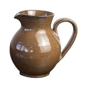 JARRA BOJUDA CERÂMICA 550ML Ø10,5CM H13CM CHOCOLATE SCJB47CH