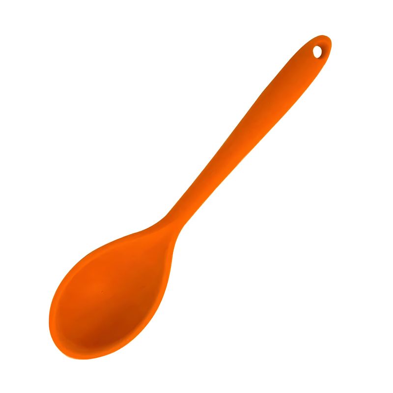 COLHER-SILICONE-27-5X6CM-H3CM-LARANJA-COZ00478LRJ