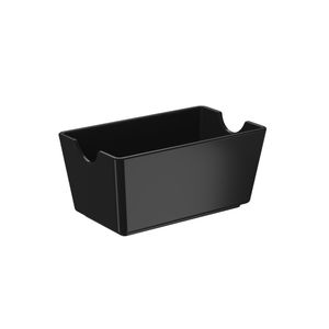 PORTA SACHÊ POLIPROPILENO 11X6,5CM H5CM PRETO UNO B10167/0008