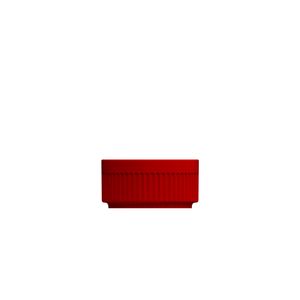 RAMEQUIM EMPILHÁVEL PORCELANA REFRATÁRIA 130ML Ø8CM H4CM VERMELHO 8822130-3400