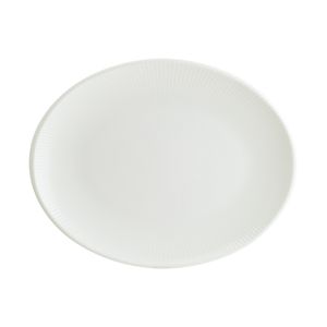 PRATO OVAL PORCELANA 25X19CM H2CM MOOVE IRIS WHITE BONNA IRSWHMOV25OV