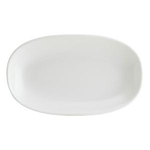 MINI TRAVESSA OVAL PORCELANA 15X9CM H2,5CM IRIS WHITE BONNA IRSWHGRM15OKY