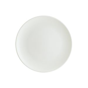 PRATO SOBREMESA PORCELANA Ø21CM H2CM GOURMET IRIS WHITE BONNA IRSWHGRM21DZ