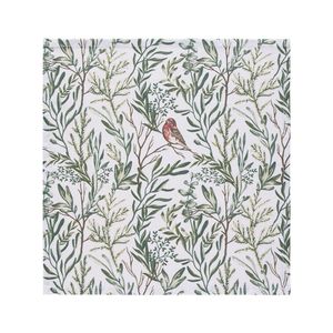 KIT 4 GUARDANAPOS ALGODÃO 40X40CM PASSAROS HOME 204774