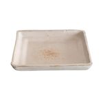 PRATO-APOIO-TIGELA-SAKE-CERAMICA-11-5X11-5CM-H2CM-BRANCO-CHAPISCO-ORIENTAL-SCJ74BCC
