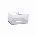 TRAVESSA-TAMPA-ALTA-PLASTICO-27X27CM-H13-5CM-BRANCO-DIAMOND-P1135