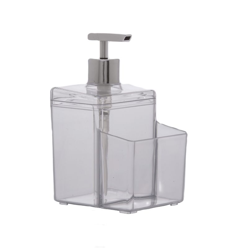 DISPENSER-SABONETE-LIQUIDO-PLASTICO-570ML-11X10CM-H18CM-CRISTAL-DIAMOND-P1247