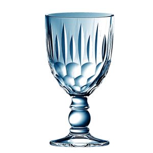 TAÇA VIDRO 330ML Ø9CM H16CM AZUL GLASGOWEN 25416