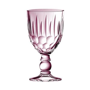 TAÇA VIDRO 330ML Ø9CM H16,5CM ROXA GLASGOWEN 25434