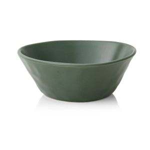 JOGO 6 BOWLS IRREGULAR CERÂMICA 17X14CM H6,5CM 360ML FOLHA RUNAS 202880