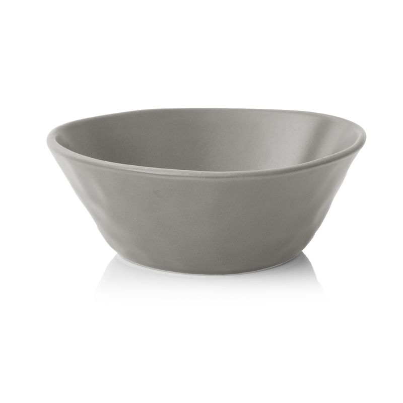 BOWL-IRREGULAR-CERAMICA-17X14CM-H6-5CM-360ML-CINZA-RUNAS-203177