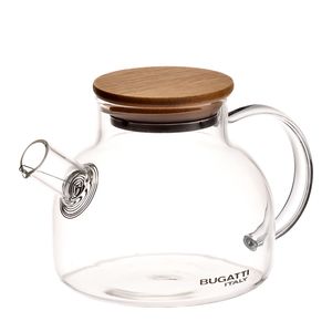 BULE INFUSOR CHÁ VIDRO COADOR BICO 500ML Ø11,5CM H17CM BUGATTI BGB500