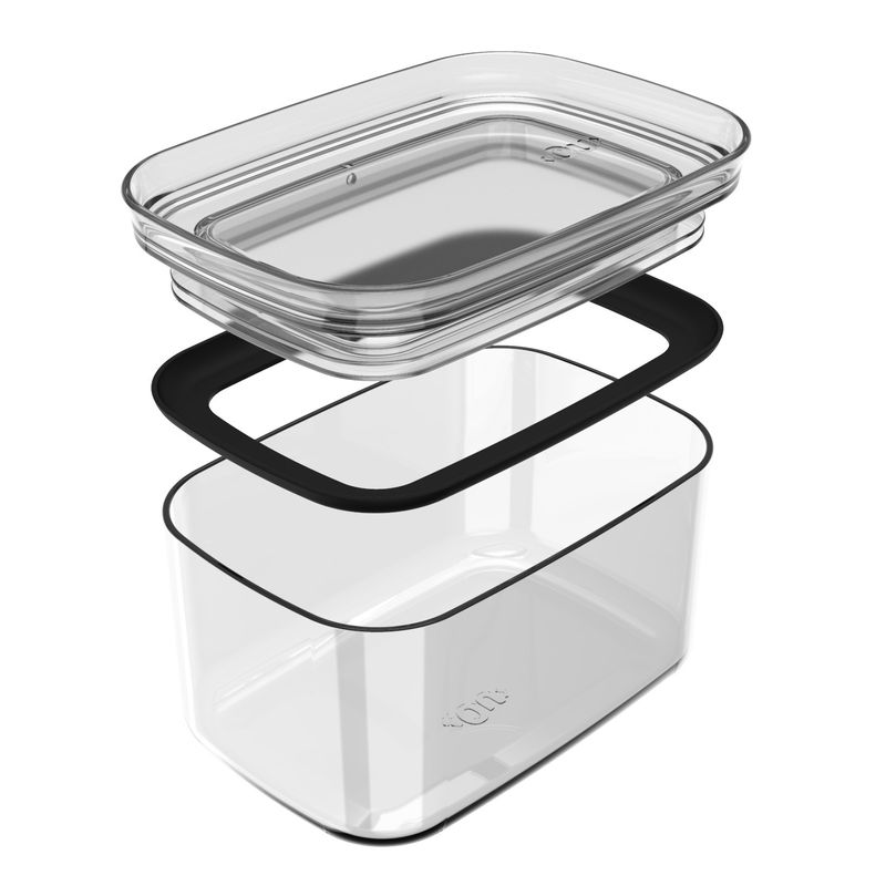POTE-PLASTICO-HERMETICO-EMPILHAVEL-15X10CM-H8CM-650ML-BLOCK-OB500NT
