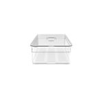 ORGANIZADOR-FRUTAS-POLIPROPILENO-EMPILHAVEL-30X15CM-H7CM-2-8L-CLEAR-FRESH-OF200NT