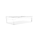 ORGANIZADOR-FRUTAS-POLIPROPILENO-EMPILHAVEL-30X15CM-H7CM-2-8L-CLEAR-FRESH-OF200NT