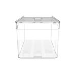 ORGANIZADOR-FRUTAS-POLIPROPILENO-EMPILHAVEL-30X15CM-H13CM-5L-CLEAR-FRESH-OF300NT