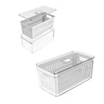 ORGANIZADOR-FRUTAS-CESTA-POLIPROPILENO-EMPILHAVEL-30X15CM-H13CM-5L-CLEAR-FRESH-OF350NT