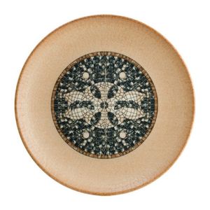 PRATO SOUSPLAT PORCELANA Ø30CM H3CM GOURMET MESOPOTAMIA MOZAIK KAHVE BONNA SMTMZPMWGRM30DZ