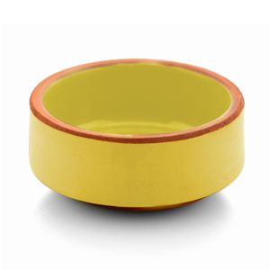 BOWL CERÂMICA REFRATÁRIA Ø16CM H6,5CM H6CM 800ML ESMALTE MOSTARDA GEMLIK 11310113-99YM