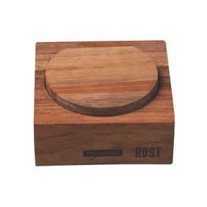 SALEIRO MADEIRA JATOBÁ TAMPA 12,5X12,5CM H6CM RÖST 13561/371