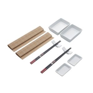 KIT SUSHI 10 PEÇAS BAMBU/PORCELANA KYOTO 7250