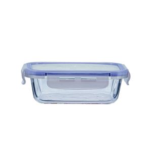 POTE VIDRO HERMÉTICO 600ML 17,5X12,5CM H6,5CM VD22285