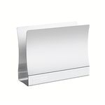 PORTA-GUARDANAPOS-INOX-11X4-5CM-H8-6CM-QUADRATA-61782-110