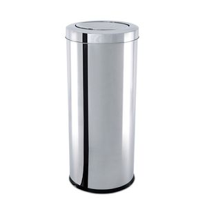 LIXEIRA INOX TAMPA BASCULANTE 7,8L Ø19CM H29CM DECORLINE B3032/206