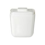 BALDE-GELO-PLASTICO-1L-13X13CM-H14CM-BRANCO-3111BR
