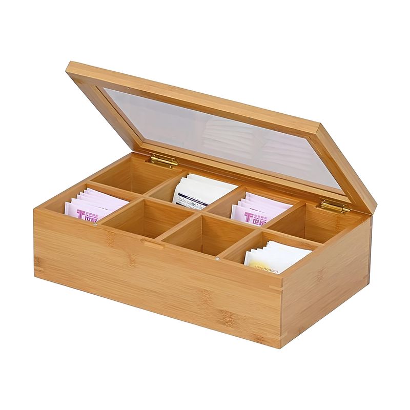 CAIXA-CHA-BAMBU-8-COMPARTIMENTOS-32X19CM-H9CM-MES02488NAT