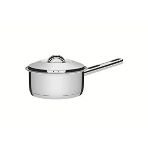 CAÇAROLA INOX CABO FUNDO TRIPLO TAMPA Ø16CM H7CM 1,3L SOLAR 62501/160